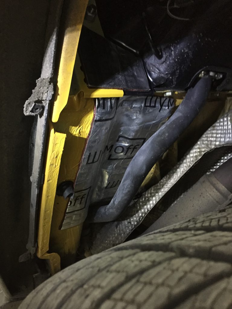 Арки коліс Mercedes G-Class W464 AMG віброізоляція