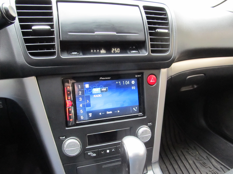 Subaru Outback stock radio replacement 