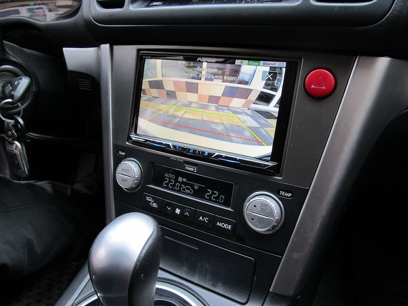 subaru outback rear view camera