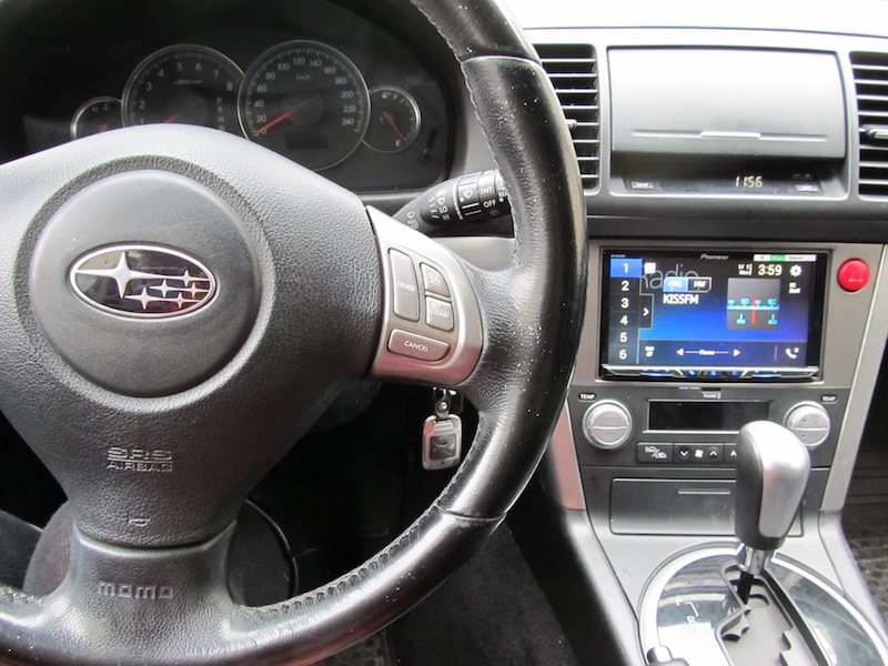 Subaru Outback stock radio replacement
